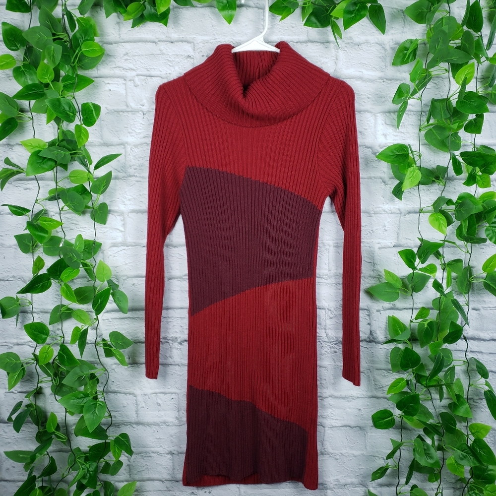 Venus Cowl Neck Sweater Dress